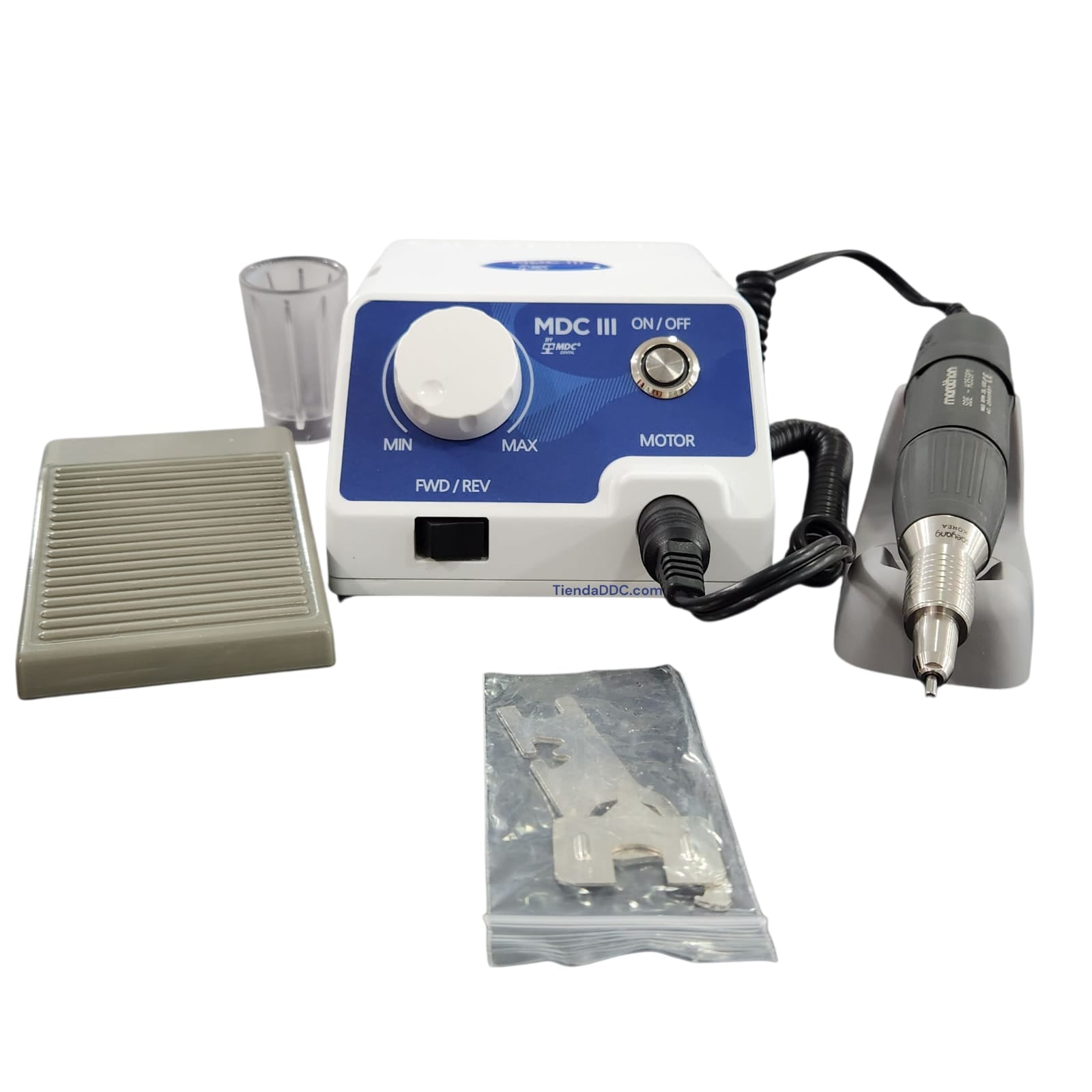 Micromotor Dental Uso Rudo Mdc Contragulo Pieza Laboratorio