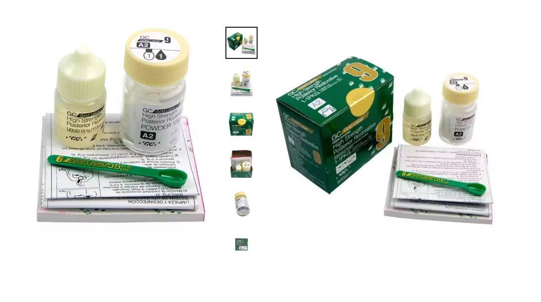 FUJI 9 GOLD LABEL 15g Y 10.5 ml alta resistencia