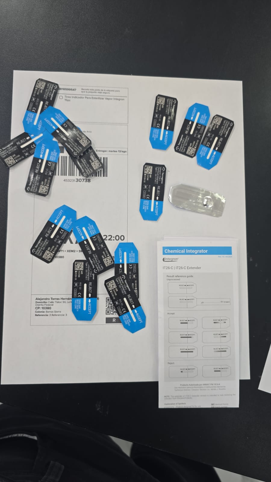 Integrador biologico Progresivo para Vapor