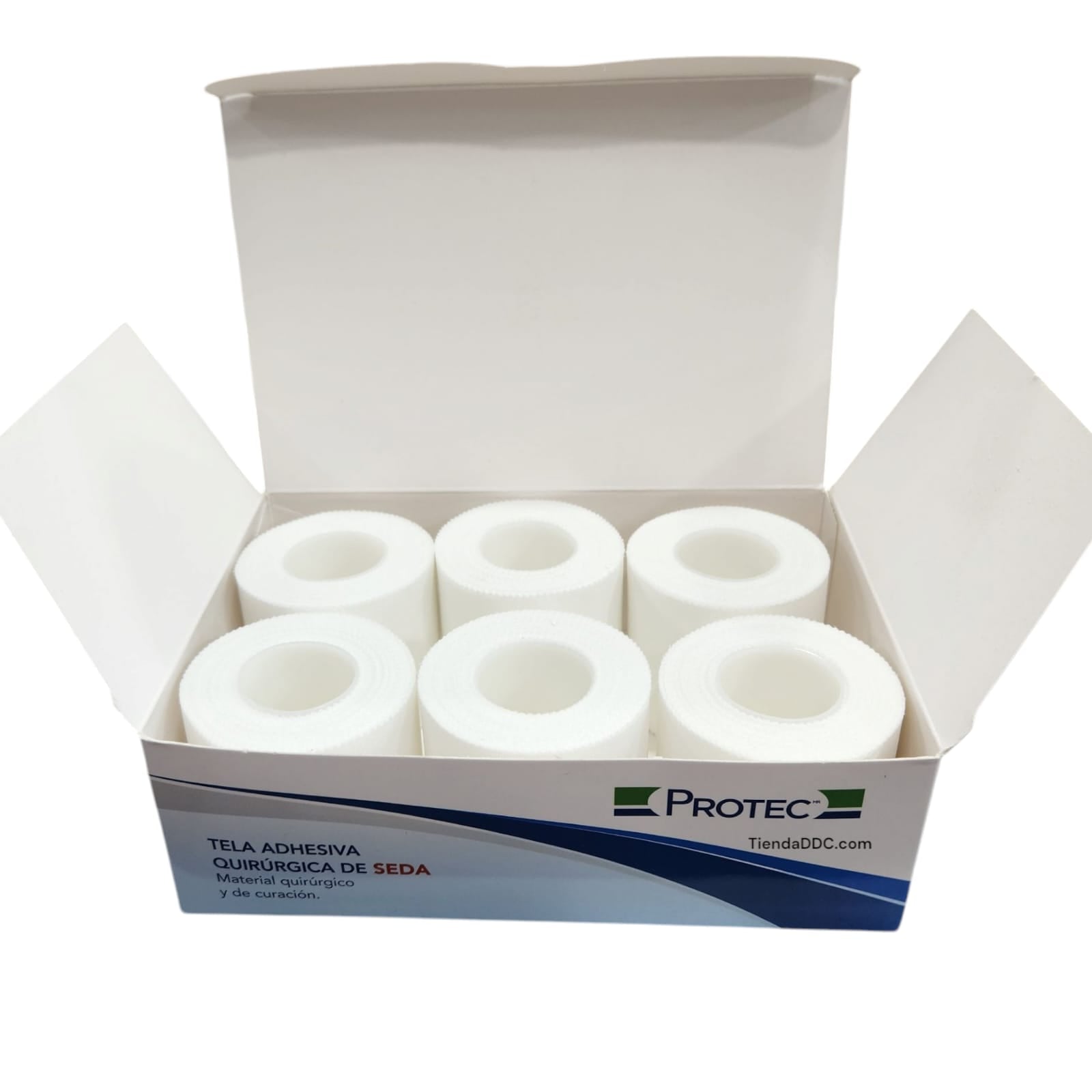 Tela Adhesiva Quirúrgica de Seda Protec