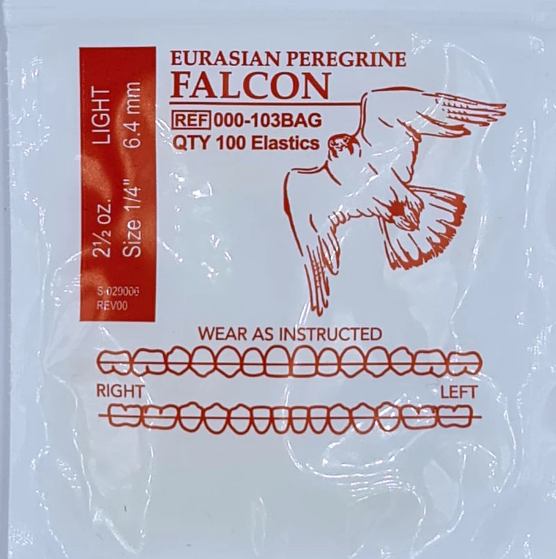 Elasticos ligas Intraorales Bolsa C/100 Ligas AO