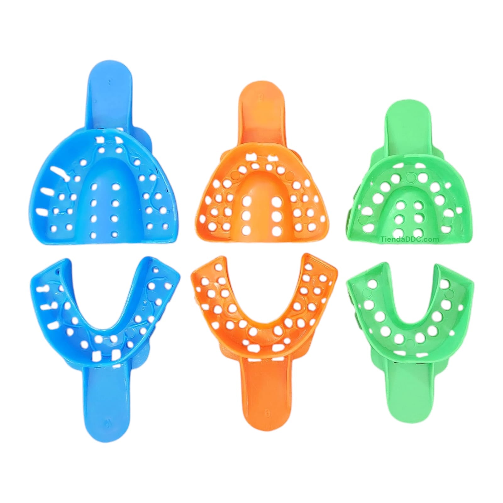 Cucharillas Dentales Portaimpresiones Autoclave Infantil 6pz