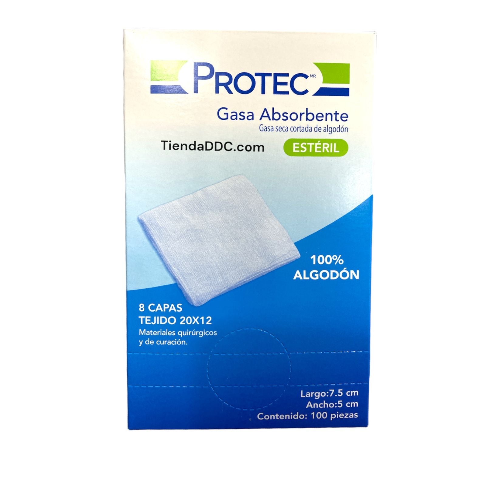GASAS ESTERILES PROTEC C/100