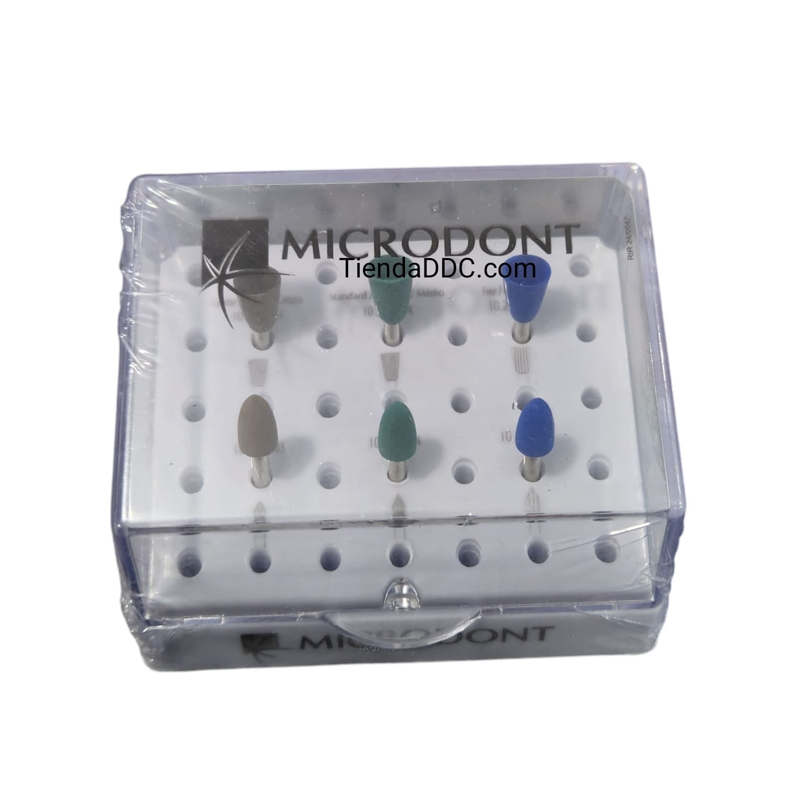 Kit Dental Pulido Amálgama - Microdont 6 Fresas