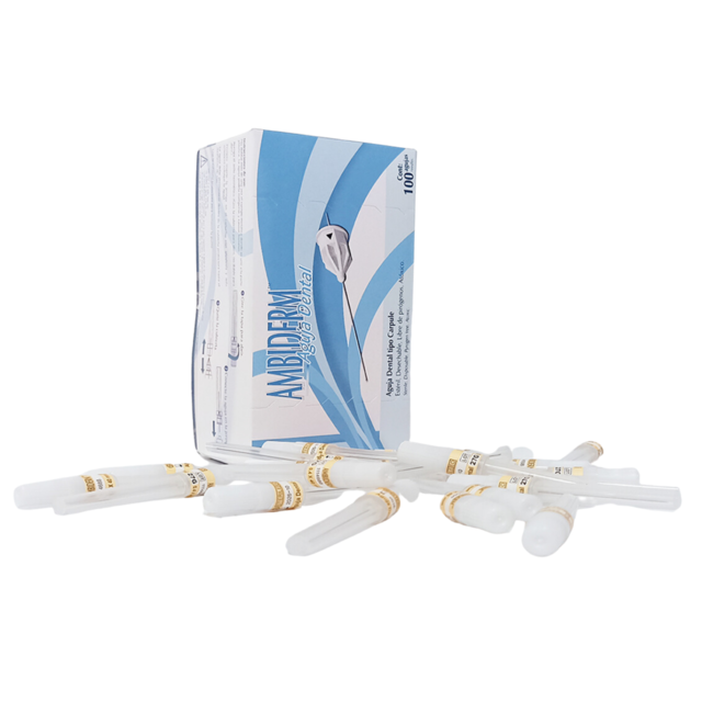 Aguja Dental Ambiderm Tipo Carpule 21mm Corta