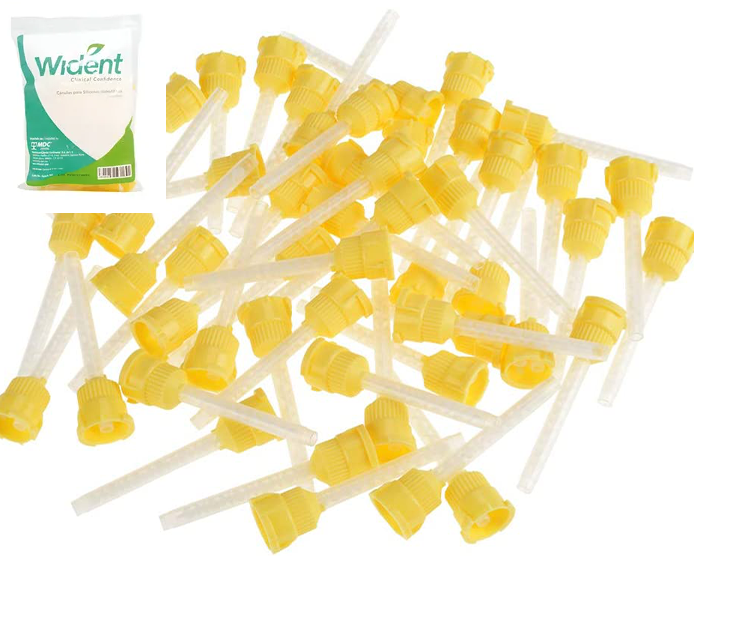 Tienda DDC - WIDENT - RESTA - Puntas Mezcladoras Silicona Dental 1:1 Bolsa Con 50pz Wident | TiendaDDC.com