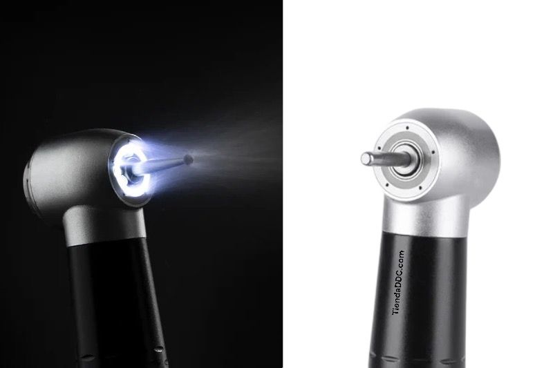 Pieza de Alta Velocidad Borgatta Push Botón Aro de Luz BLACK