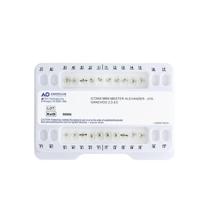 BRACKETS MINI ICONIX ALEXANDER JGO .018