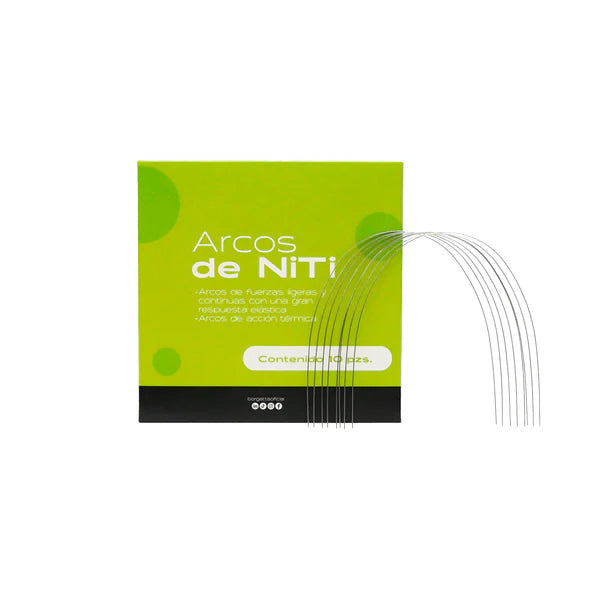 7506185907019 - BORGATTA - ORTO - ARCOS DE NITI RECTANGULARES c/10 Ortodóntico Iline | TiendaDDC.com