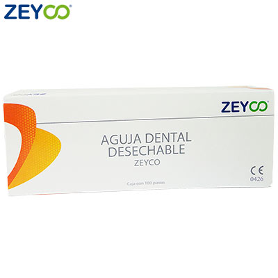 Tienda DDC - ZEYCO - CLINICA - AGUJA DENTAL ZEYCO 100pz 30G (.30x 12mm) Extra Corta | TiendaDDC.com