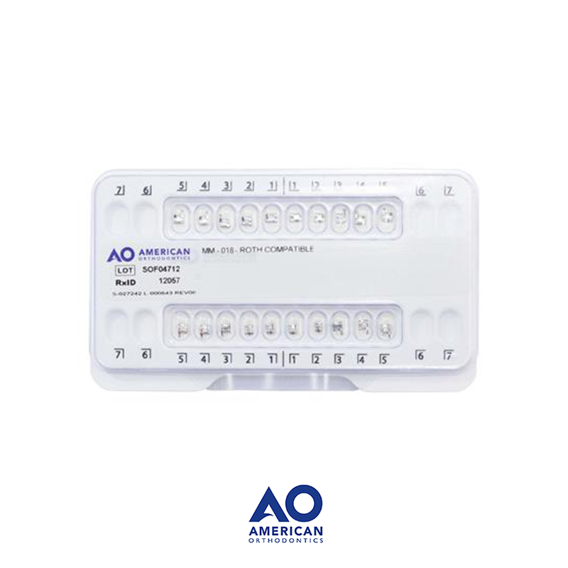 Tienda DDC - AMERICAN ORTHODONTICS - ORTO - BRACKETS MBT AMERICAN ORTHODONTICS | TiendaDDC.com
