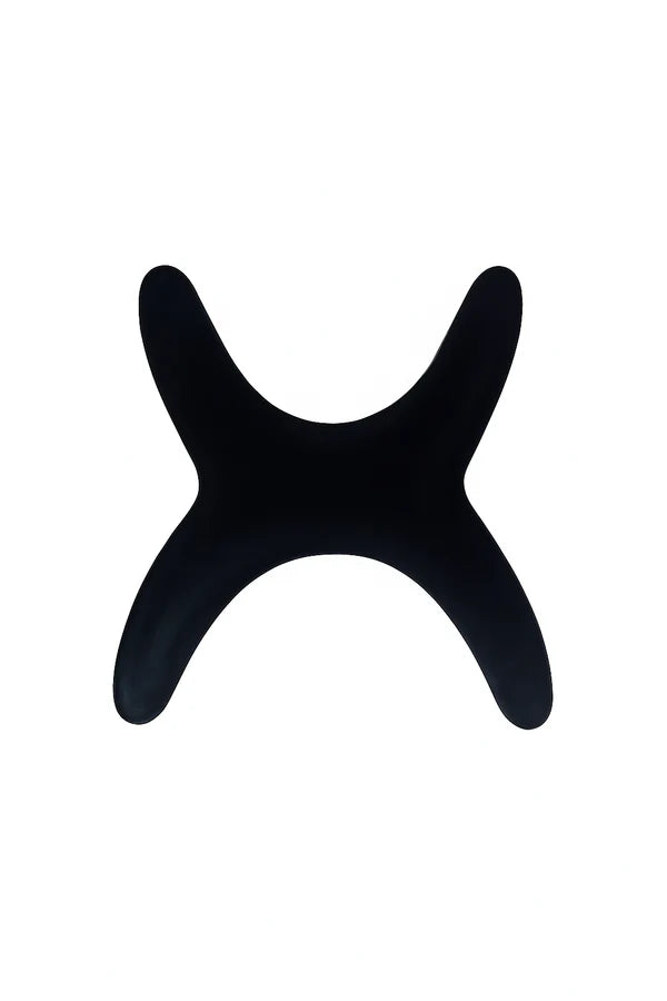 Retractor dental en forma de X fotografia clinica autoclave