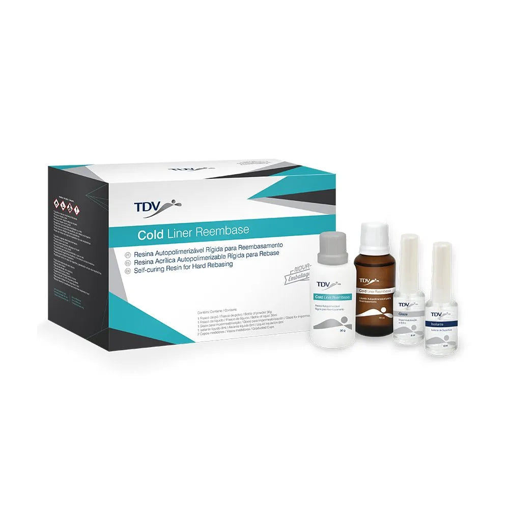 Resina Acrilica Rebase Dental Autopolimerizable Frío Tdv