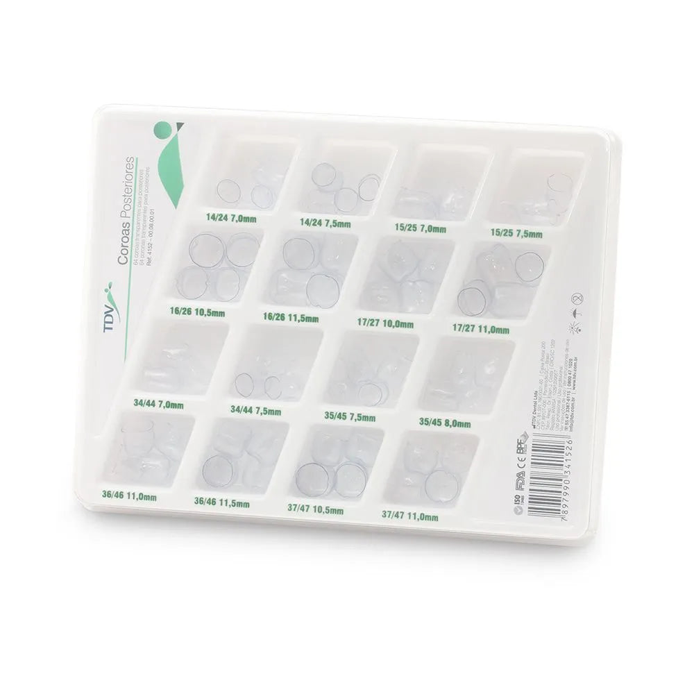 Coronas Dentales Transparentes preformadas Tdv