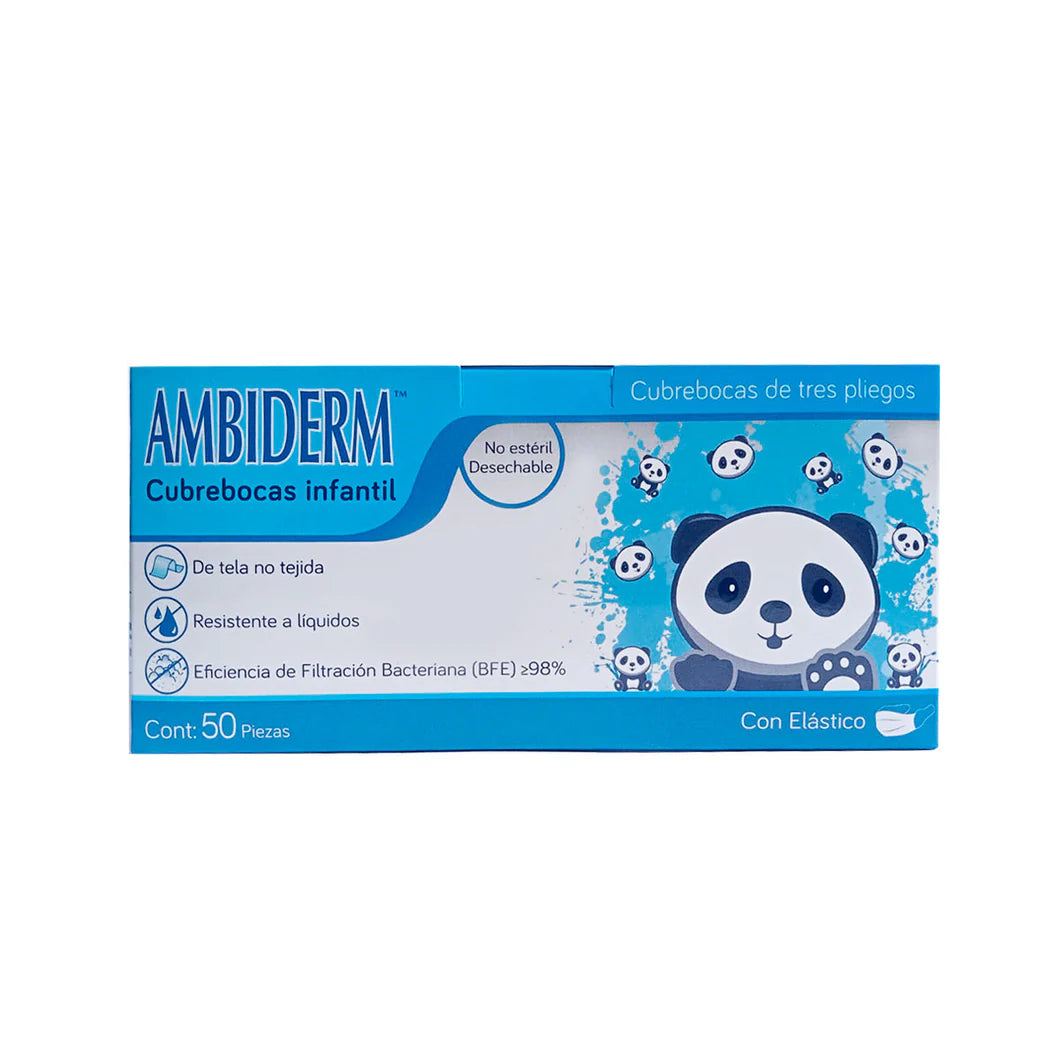 Cubrebocas infantil ambiderm