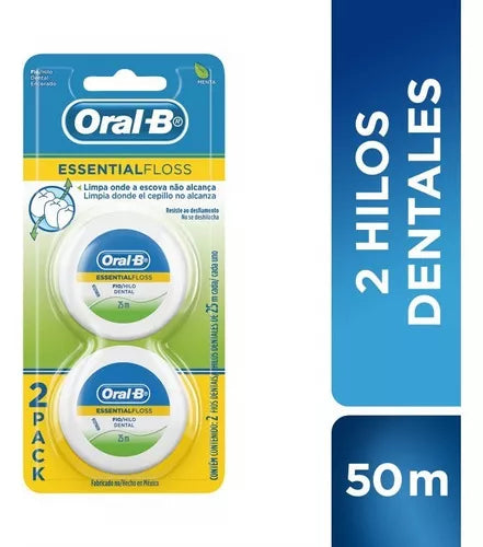 Hilo Dental Oral-b Essential Floss - Pack 2pz
