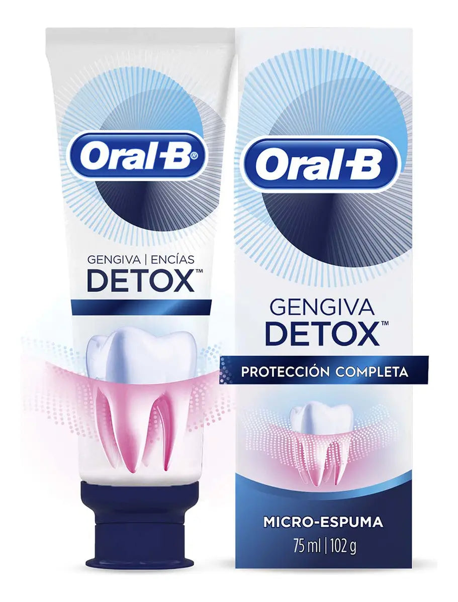7500435130547 - ORAL-B - Pasta De Dientes Oral-b Encías Detox Protección Completa | TiendaDDC.com