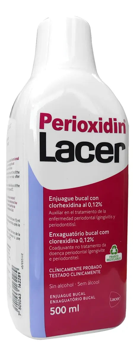 7501043162289 - Tienda DDC - Enjuague Bucal Lacer Perioxidin Colutorio Encias 500ml | TiendaDDC.com