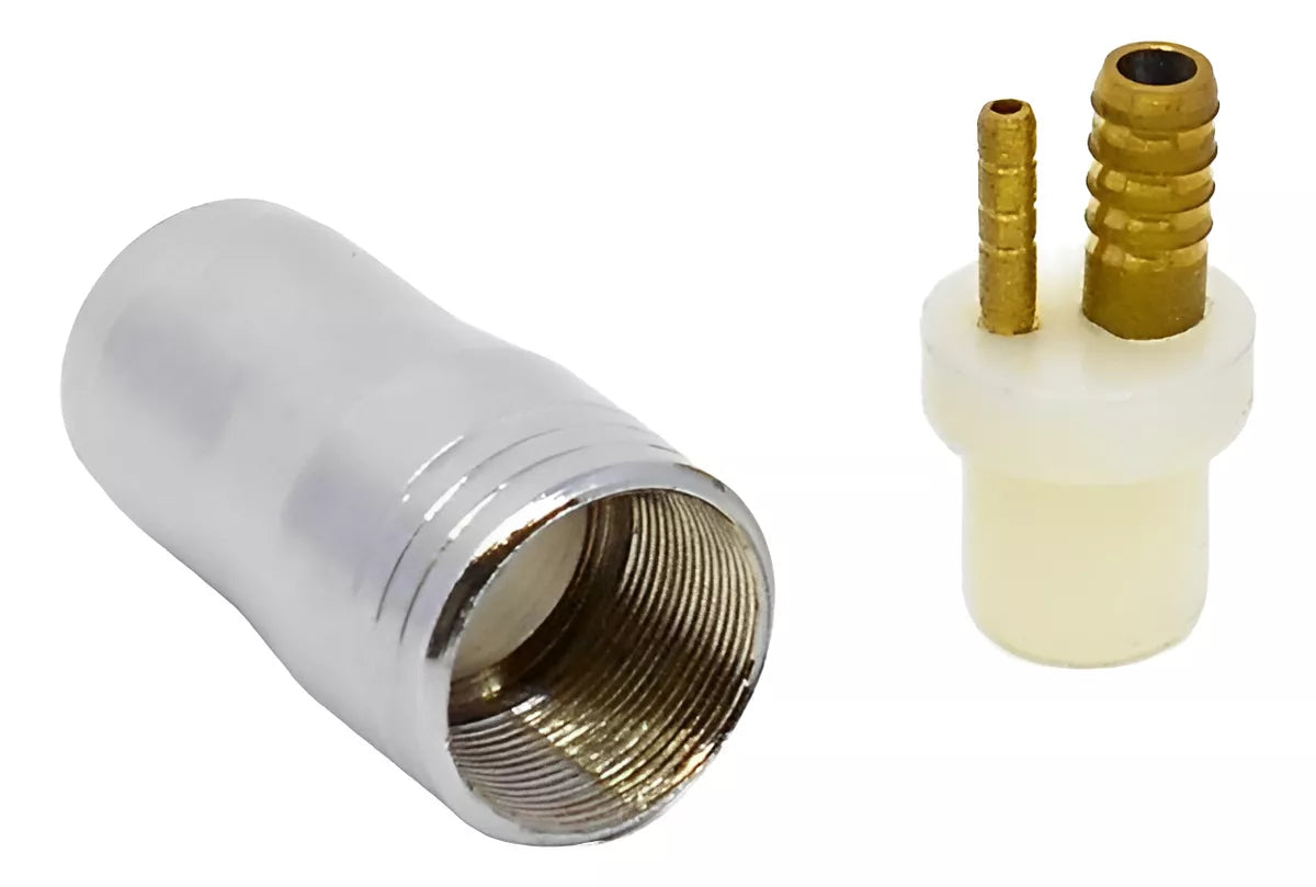 Adaptador de pieza de alta para manguera 2 hoyos