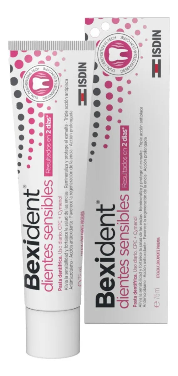 Bexident Dientes Sensibles Pasta dental sensivilidad 75 Ml