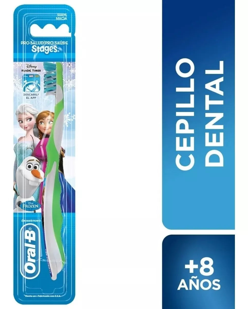 Cepillo Dental Oral-b Infantil 6 Años + Frozen 1pz