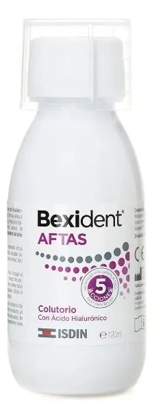 Bexident Aftas En Colutorio Enjuague 120ml con acido hialuronico