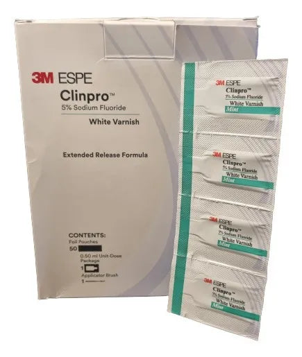 Tienda DDC - 3M ESPE - ODONTOPEDIATRIA - Clinpro Barniz Dental White Varnish 3m 5% Sodium Fluoride | TiendaDDC.com