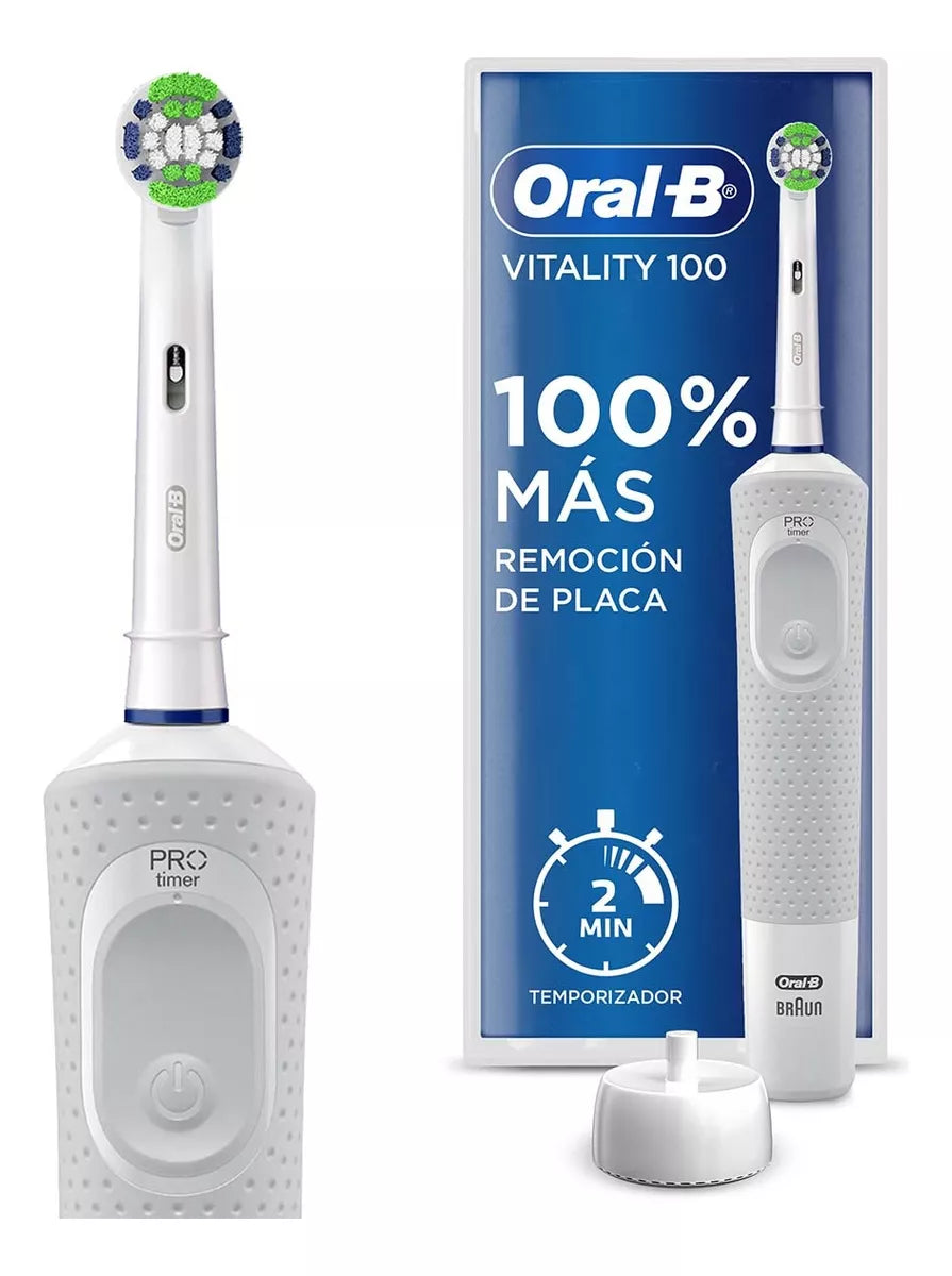 Cepillo Eléctrico Recargable Oral-b Vitality Con Base
