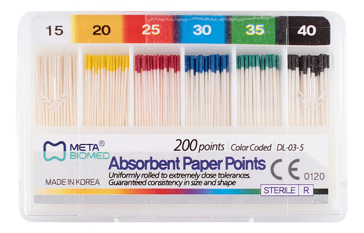 Puntas De Papel Dental Meta Biomed