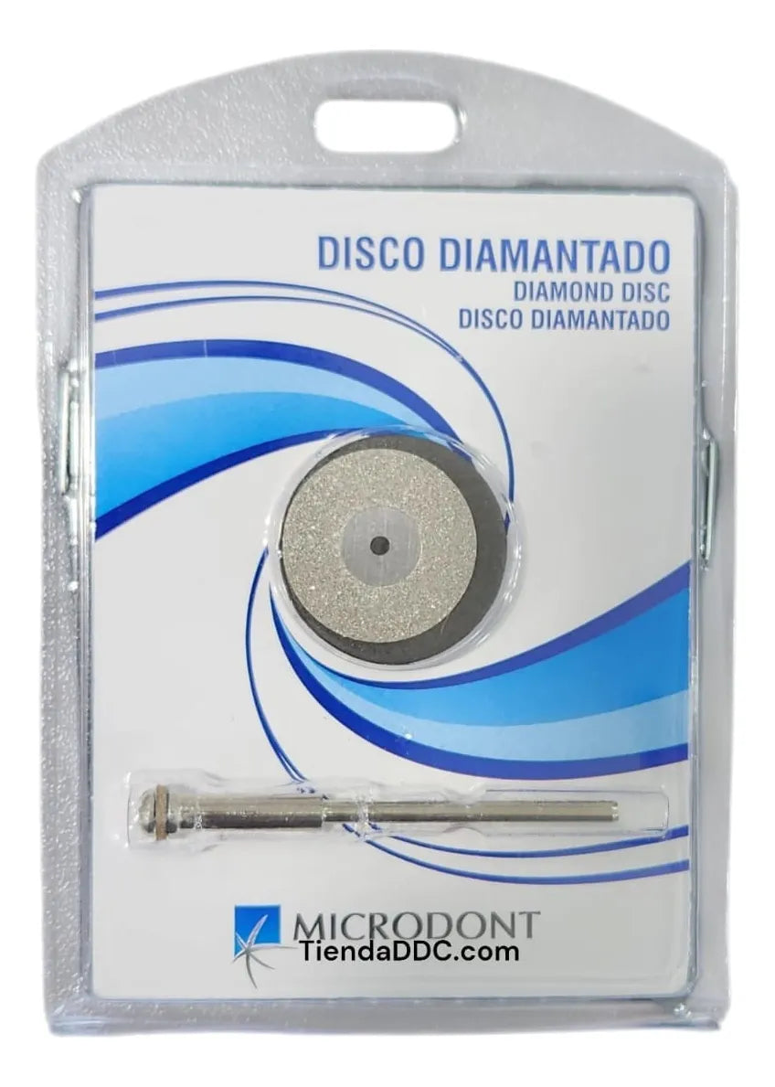 Disco De Corte Diamantado Con Mandril Dental Diamante