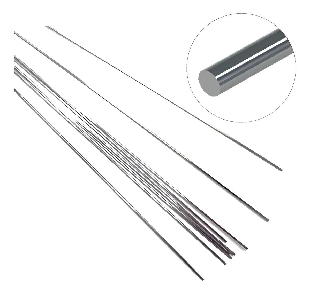 Alambre Redonde en tira iline