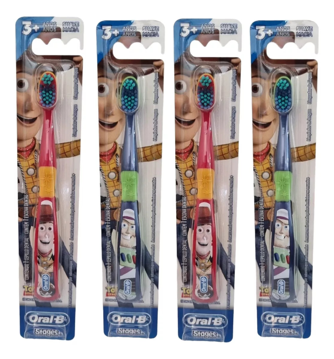 Cepillos De Dientes Para Niños Oral-b Stages Toy Story