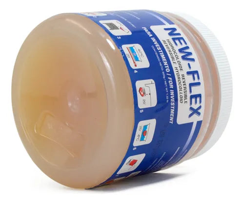 New Flex Para Investimento Hidrocoloide Reversible 600gr Mdc