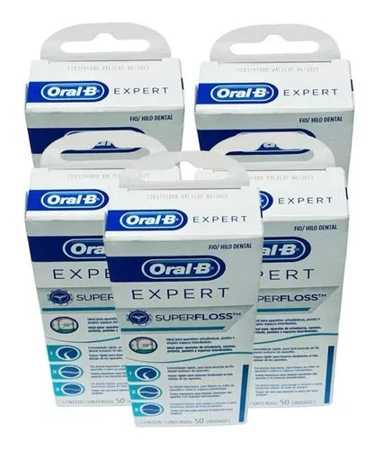 7800005064020 - ORAL-B - HILO DENTAL SUPERFLOSS Oral B Caja Master 12 super floss | TiendaDDC.com