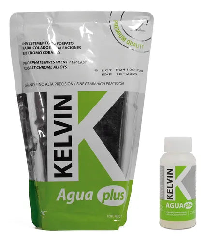 Investimento Kelvin Agua Kit Laboratorio Dental Mdc Colados