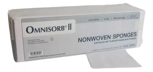 01618125106034 - VAMASA - Esponja De Gasa Omnisorb (10cm*10cm) Caja Master con 20 pzas | TiendaDDC.com