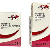 Kit De Cemento Dental Ionómero De Vidrio Tipo 1 Medental