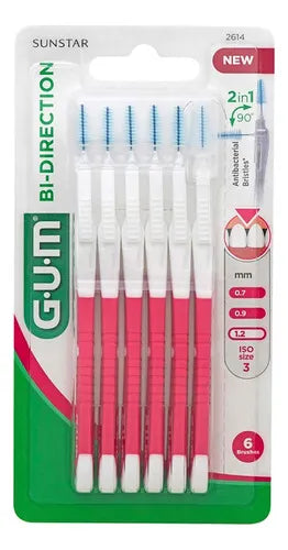 Cepillos Interdentales Gum Bi direccional