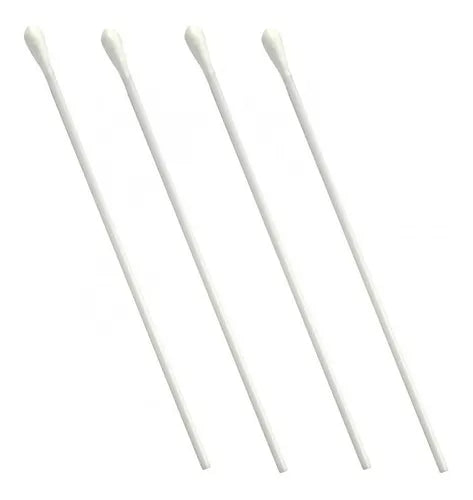 Aplicadores C/algodon De Plástico Esteril Protec C/300