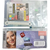 KIT ZAFIRO Brakets Zafiro Cristal Ize Arcos ligas Ah Kim Pech