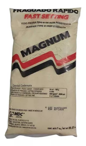 Tienda DDC - MDC Dental - RESTA - YESO PIEDRA TIPO 3 MAGNUM | TiendaDDC.com