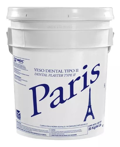 29149971 - MDC Dental - RESTA - YESO PARIS tipo II | TiendaDDC.com