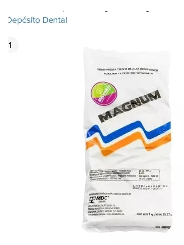 Tienda DDC - MDC Dental - RESTA - YESO PIEDRA TIPO 3 MAGNUM | TiendaDDC.com