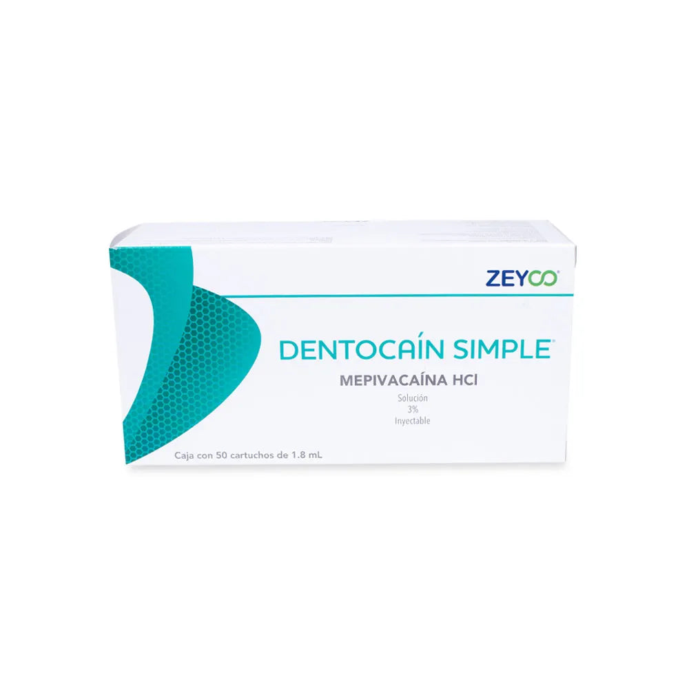 DENTOCAÍN SIMPLE vidrio OFERTA 1 caja