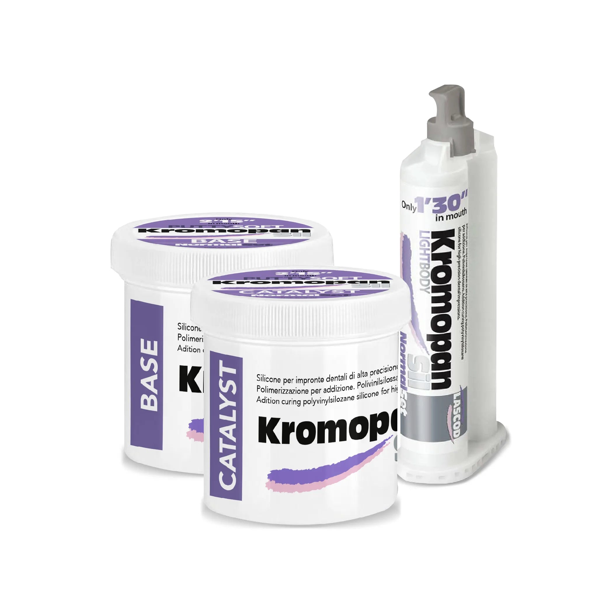 Kromopan Sil Kit Silicona Dental Masilla + Ligera