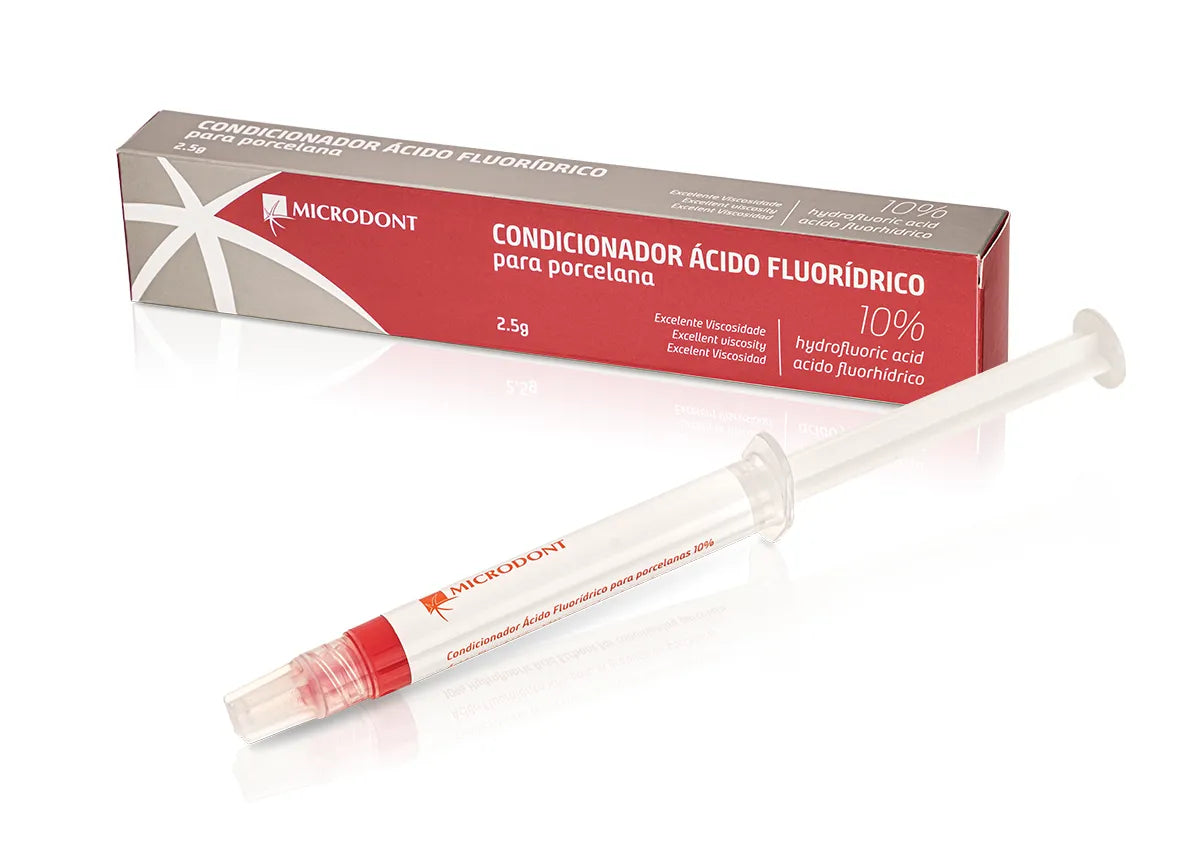 Ácido Fluorhidrico 10% Para Porcelana Dental 2.5gr