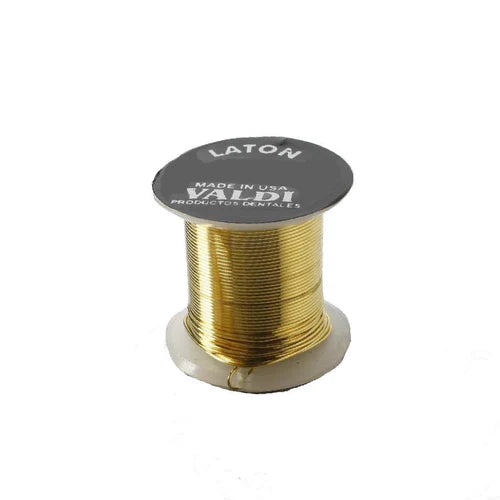 Alambre Rollo Ligadura Latón 14gr Valdi