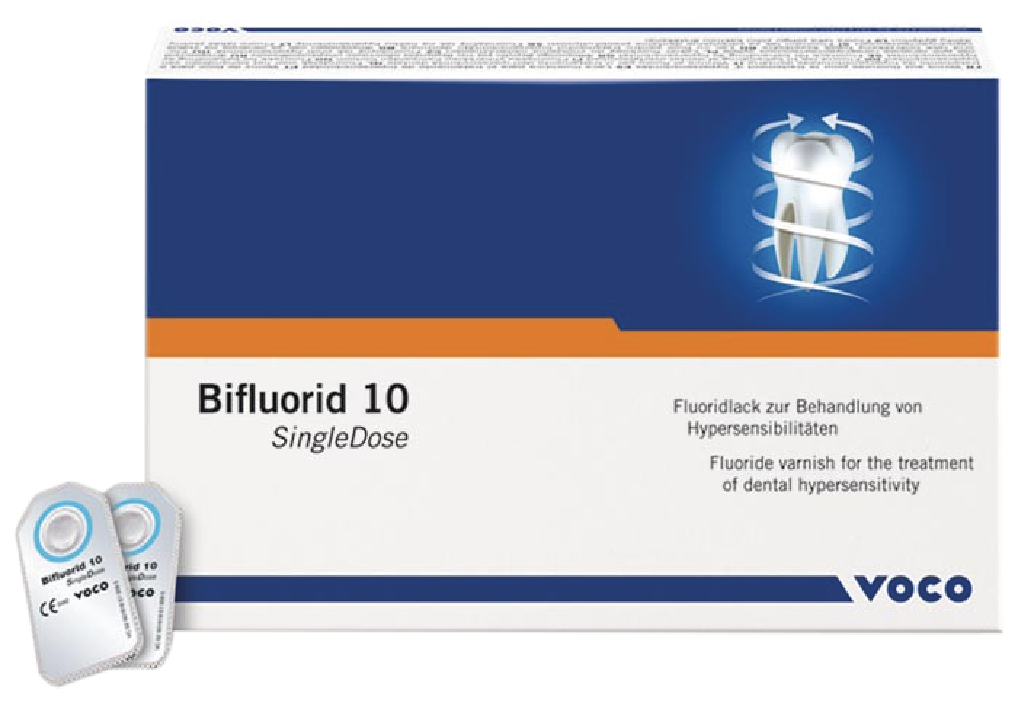 Tienda DDC - VOCO - CLINICA - Bifluorid 10 Dientes Hipersensibles Kit 2 aplicadores Voco | TiendaDDC.com