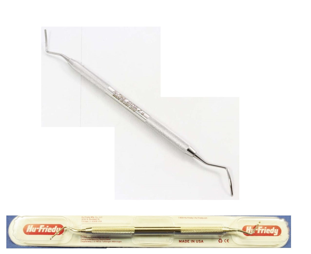 Instrumento #2 Glick Endodontico Excavator Excgl2 Hu-friedy