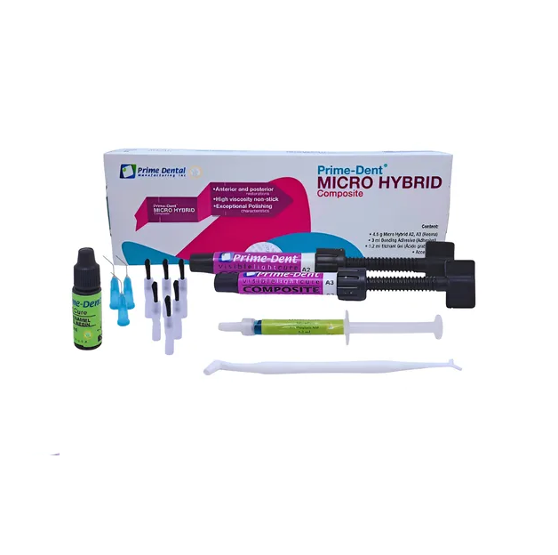 Resinas Micro híbridas Kit Prime Dent 2 Resinas